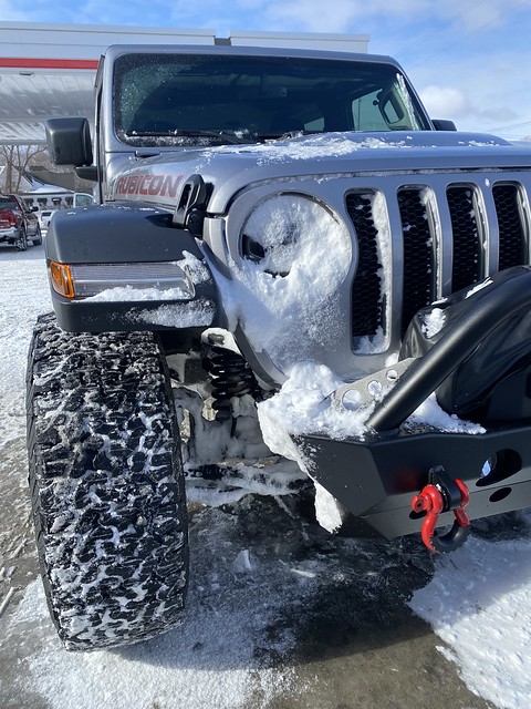 Maybe plowed a bit of snow...