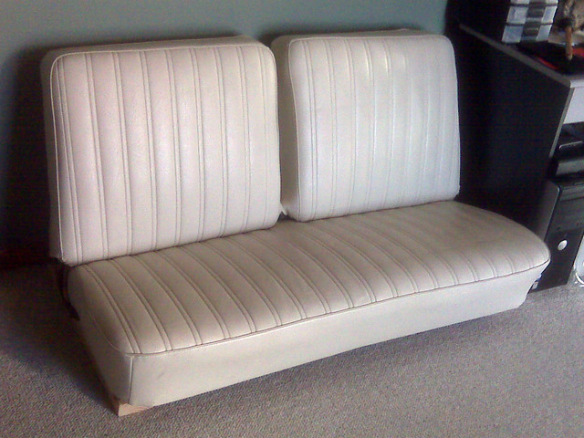 My New Old 63 Nova Office Couch, ha.