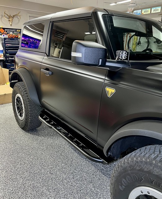 Metal Tech slider steps: installed