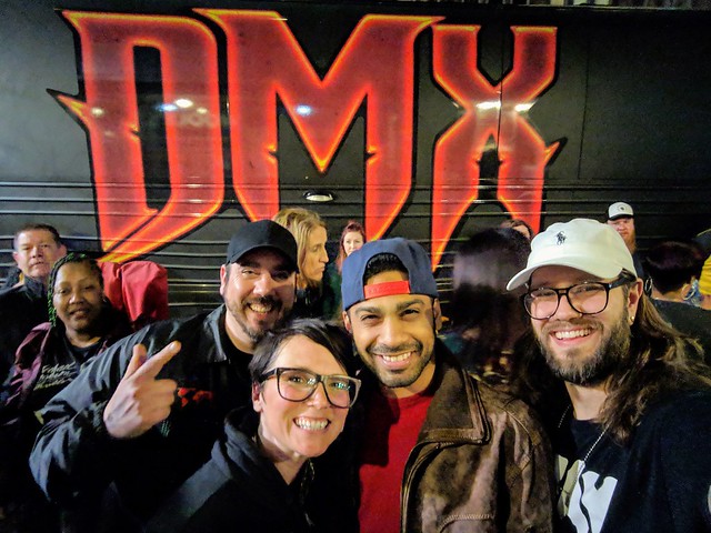 Hangin next to this DMX tour bus