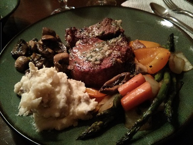 First real dinner from the weber. I'm sold on charcoal.