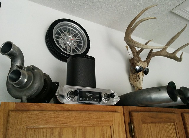 Won a contest at @modest... and now I have @sonos  in my garage.