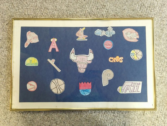 Diggin out old closets... I probably don't need this framed anymore.