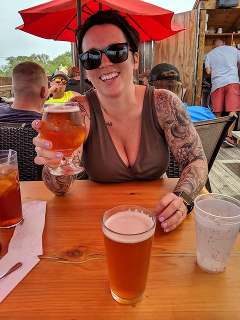 Afternoon beers with this girl