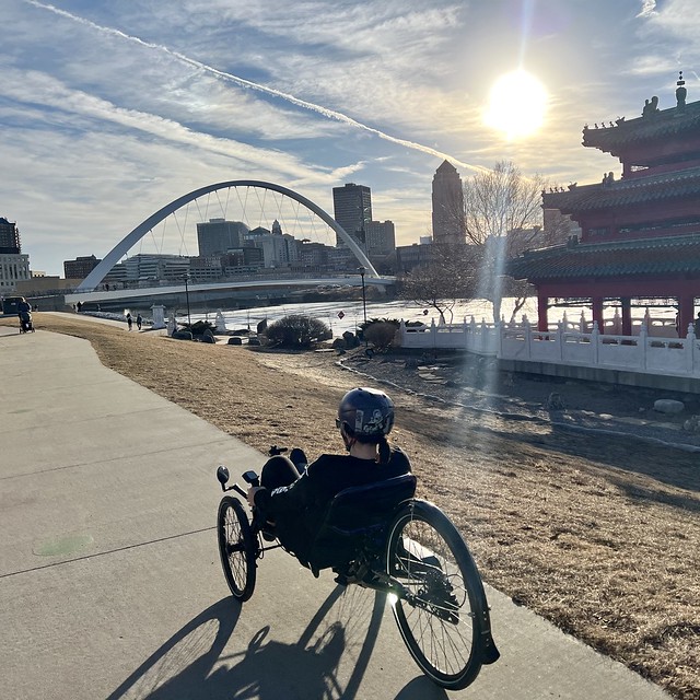 A beautiful day for a ride