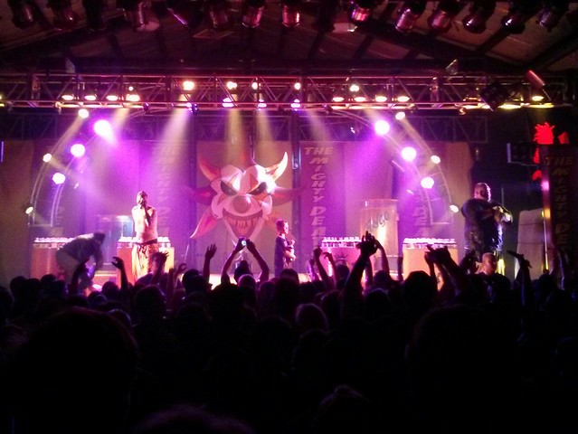 Little Violent JJ hits the stage, haha