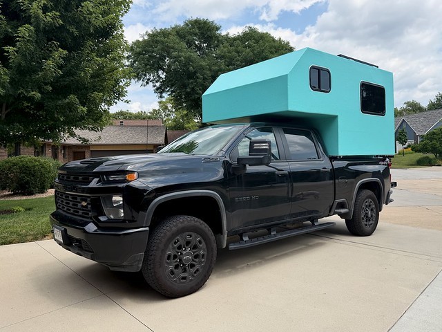 My coworker, Jeremy just pulled up in this beast