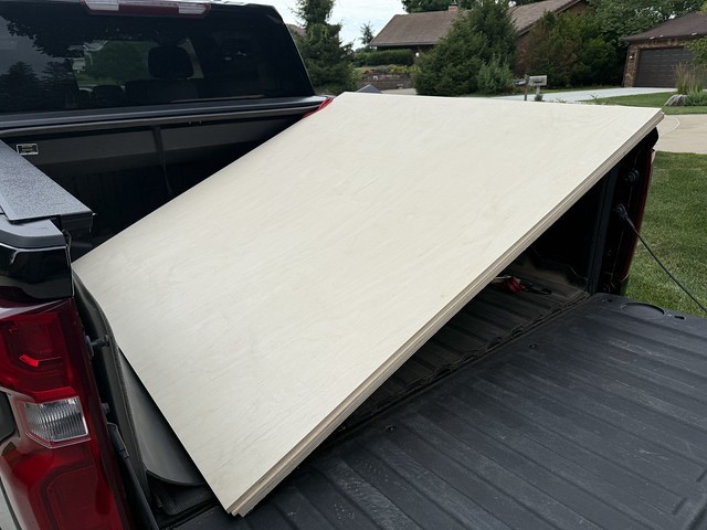 Got some Baltic birch. Gonna build some drawers.