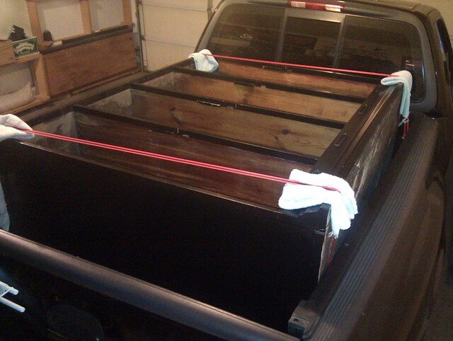 I imagine this cabinet is gonna stay here for a week or so, ha.