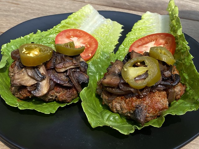 Made some BBQ slider lettuce wraps