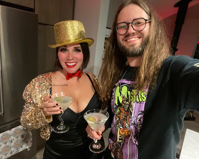 Halloween. Martinis.