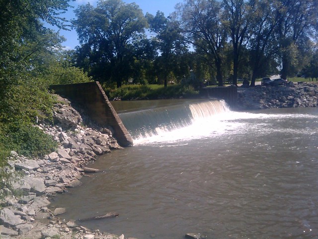 South Raccoon Dam at Redfield