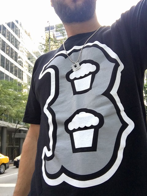 A random girl just asked me if the B on my shirt stands for Cupcake Boy