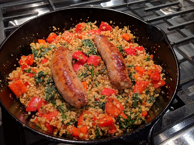 Made some sausages n stuff