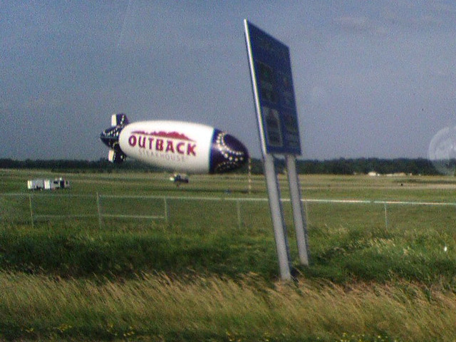 Outback Steakhouse Blimp