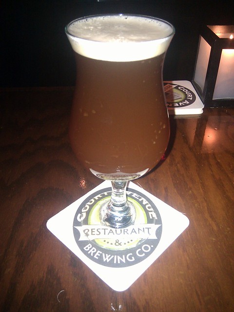 Afternoon snack... oaked puddledocker double esb and some pretzels.