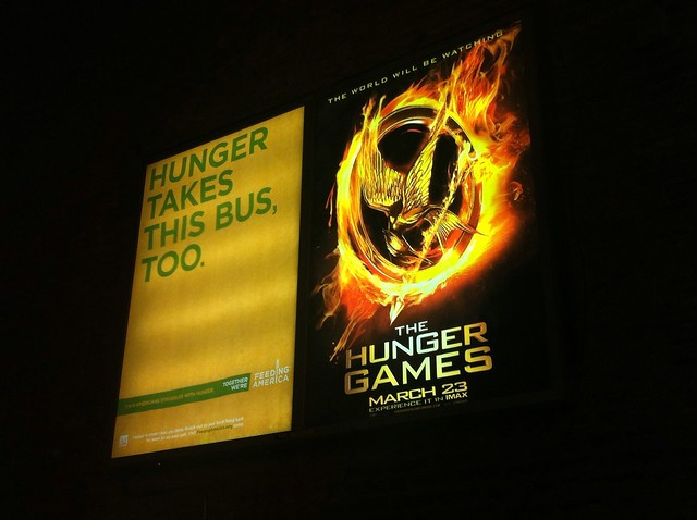 Interesting ad pairing.