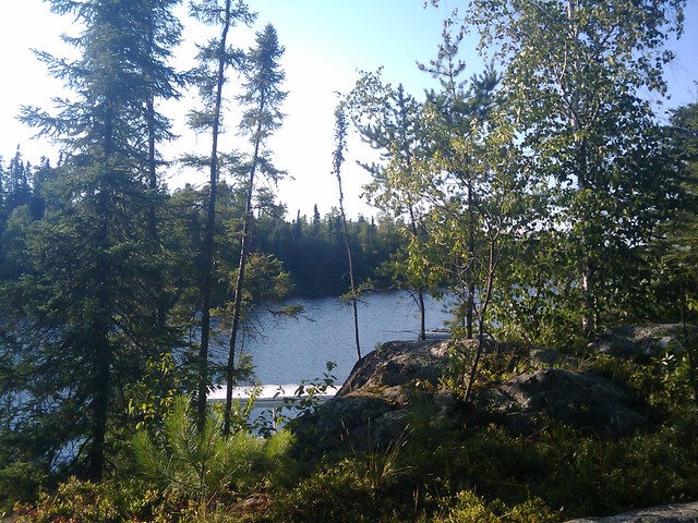Sea Gull river outside Voyageur Outfitters.