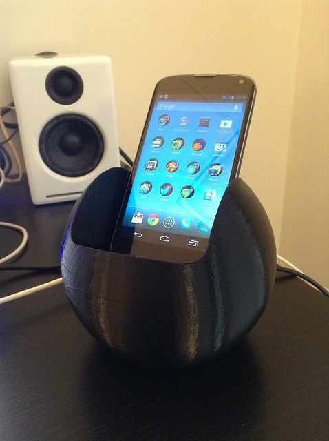 New 3D printed phone dock!