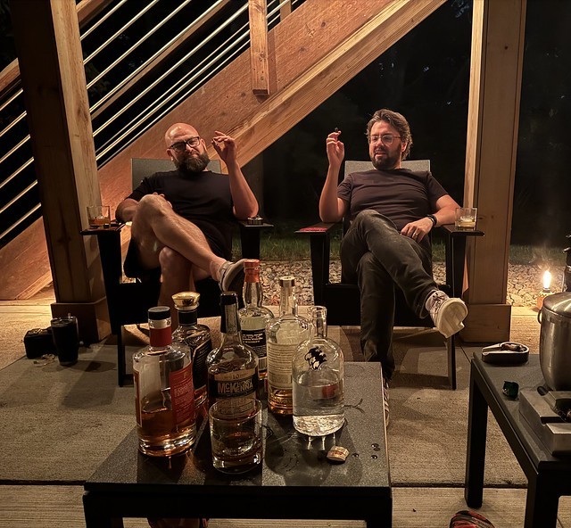 Cigars n sips with the dudes