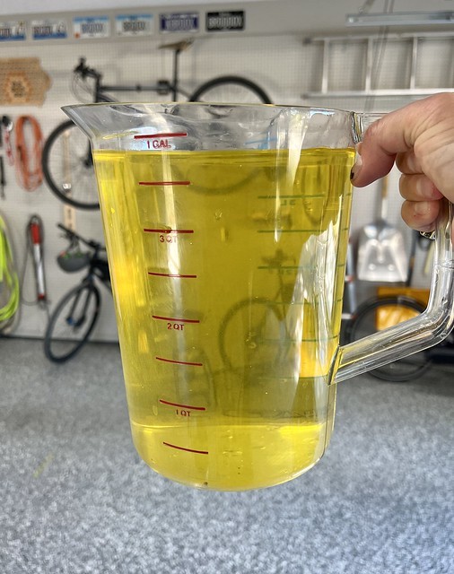 Ran some one step cleaner through my Grainfather for a bit. Came out lookin like Mountain Dew.