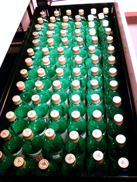 Nick and I's empty dewski bottles