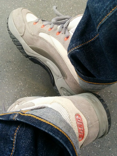 Real Life Throwback Thursday. Soap Shoes.