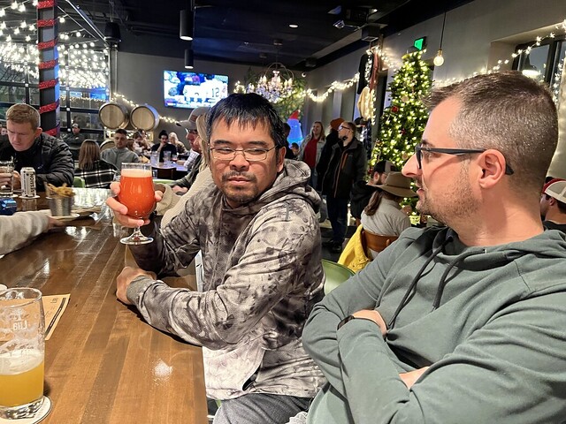 The quick happy hour with Jeff has grown by one!