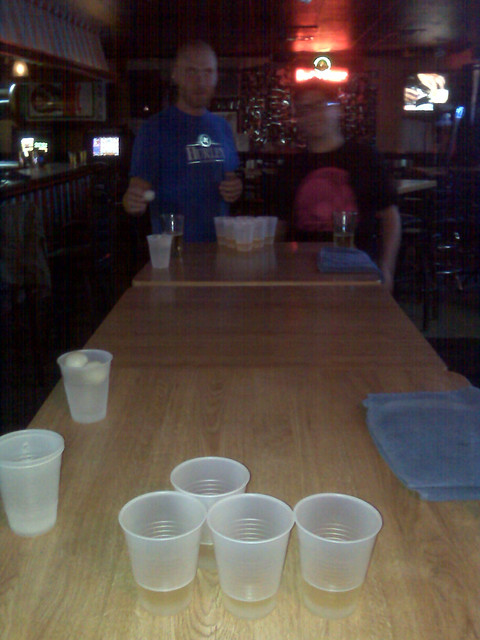 Beer Pong at The Doghouse