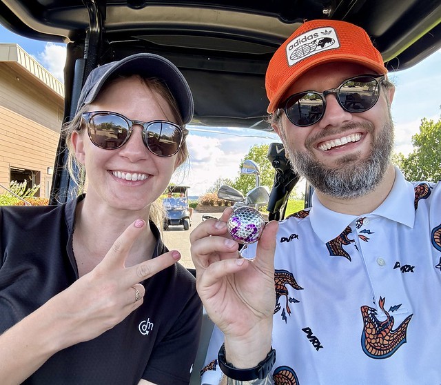 Still got this Chrome ball after eighteen.