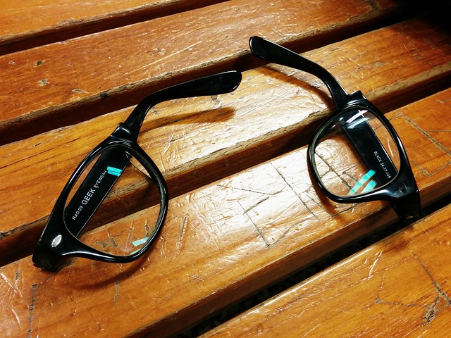 Welp. Looks like it's time to schedule an eye exam... or get some tape.