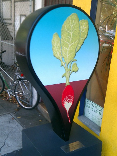 One of those fancy google map restaurant markers