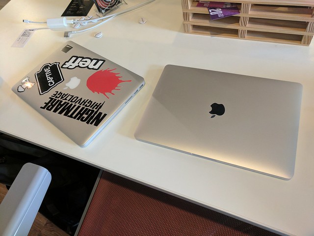 Out with the old. In with the new.