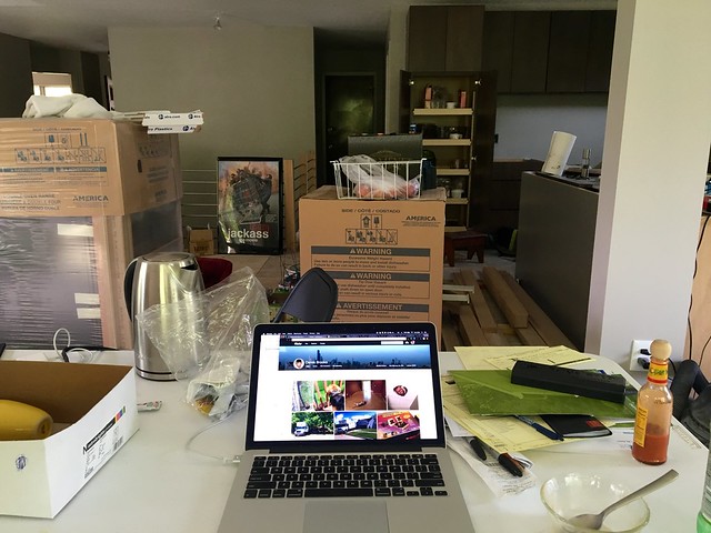 Got this cool new office.