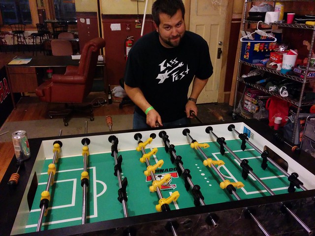 Hey guys, let's play foos!