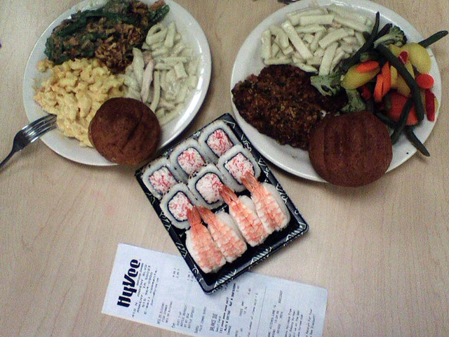 Kari and I's Hy-Vee Dinner