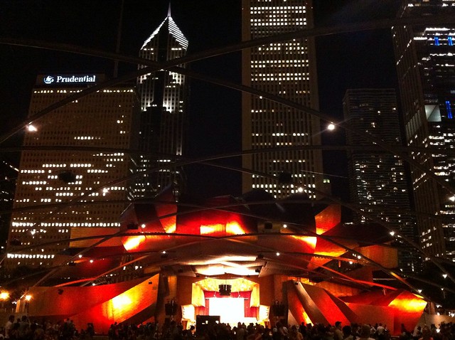 Frozen planet at millennium park