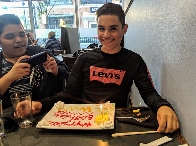 Akebono for Matthew's birthday