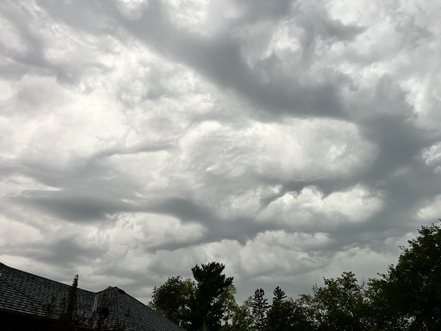 Gnarly clouds