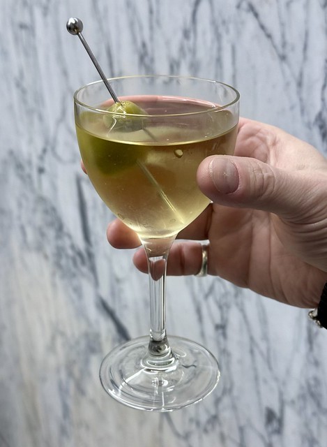 An NA martini. And very tasty. What a world.