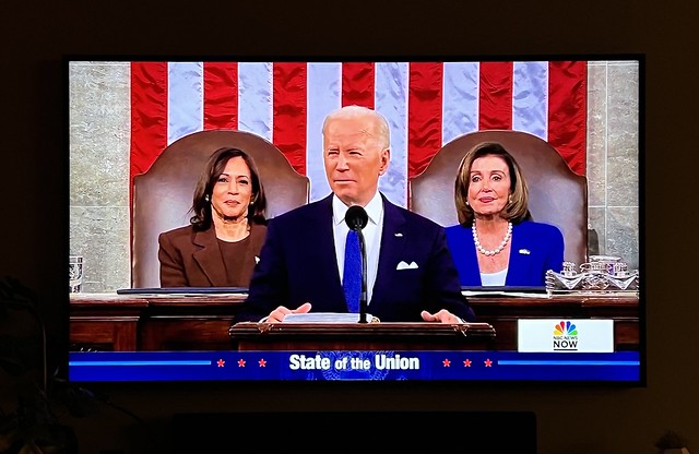 A President backed by women leaders. Pretty cool.
