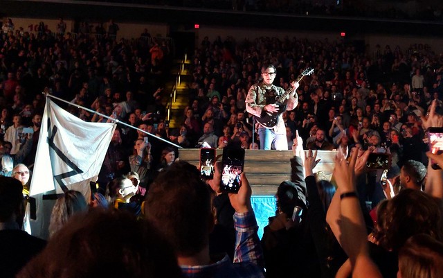 Rivers ridin around in this boat.