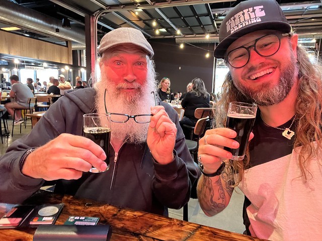 Jeff left his glasses at Big Grove, so…