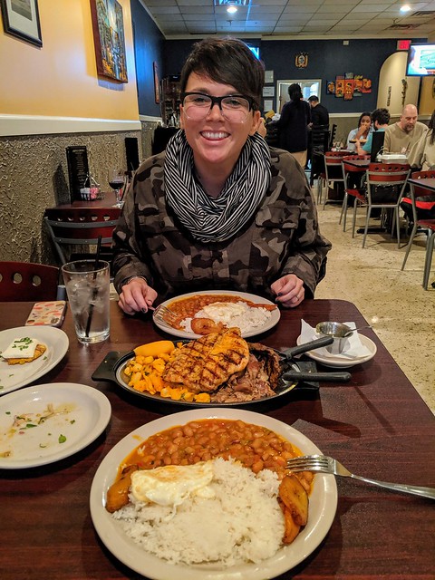 Gonna eat this Ecuadorian food