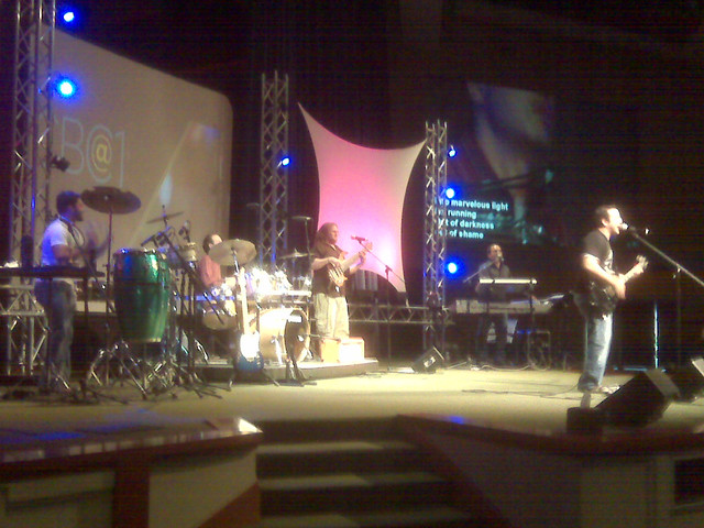 Community Bible Church is quite a production.