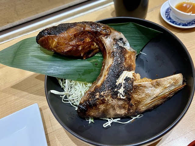 This Hamachi collarbone was so good