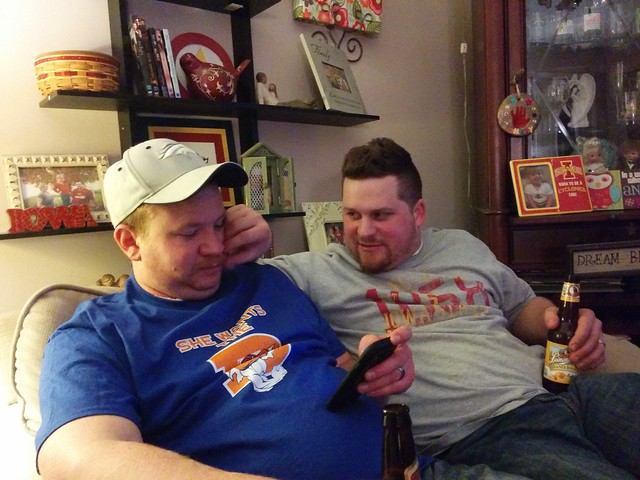 Chapman trying to cheer Craig up