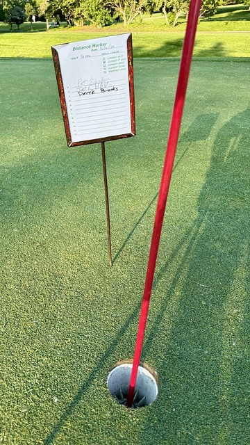 Finally grabbed a flag at golf league