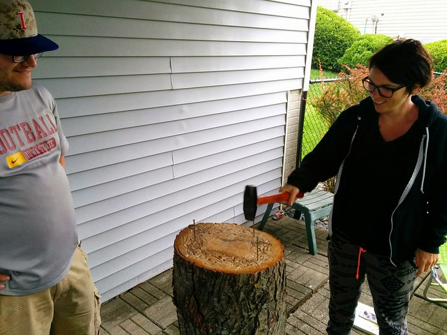 She finally joins in