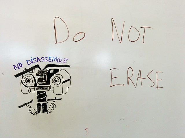 Do not erase